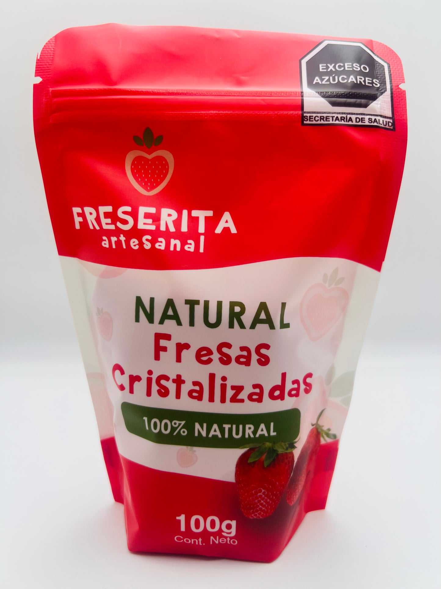Fresas Deshidratas Naturales. 100grs
