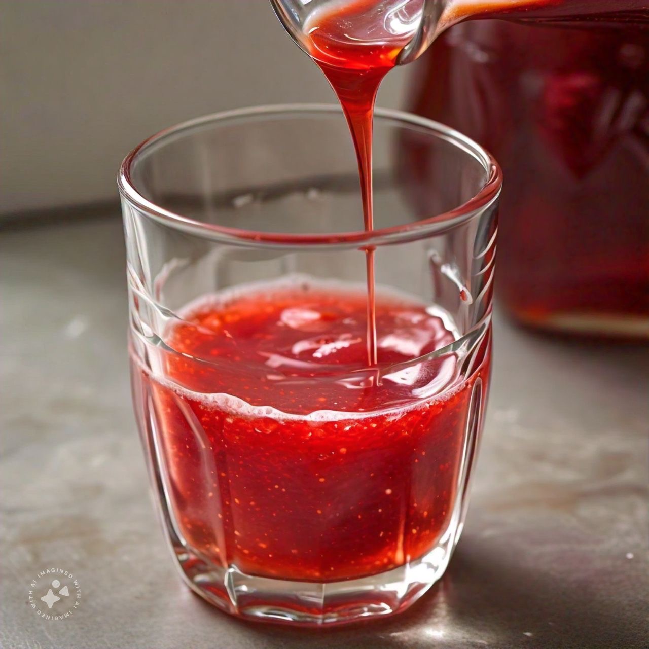 Jarabe de Fresa Natural, Syrop, Sirope 1200ML